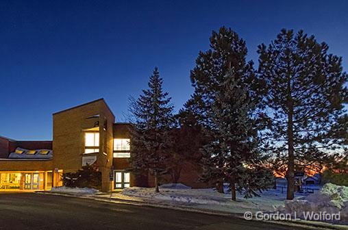 Duncan J At Dawn_32743-8.jpg - Duncan J Schoular Public School photographed at Smiths Falls, Ontario, Canada.